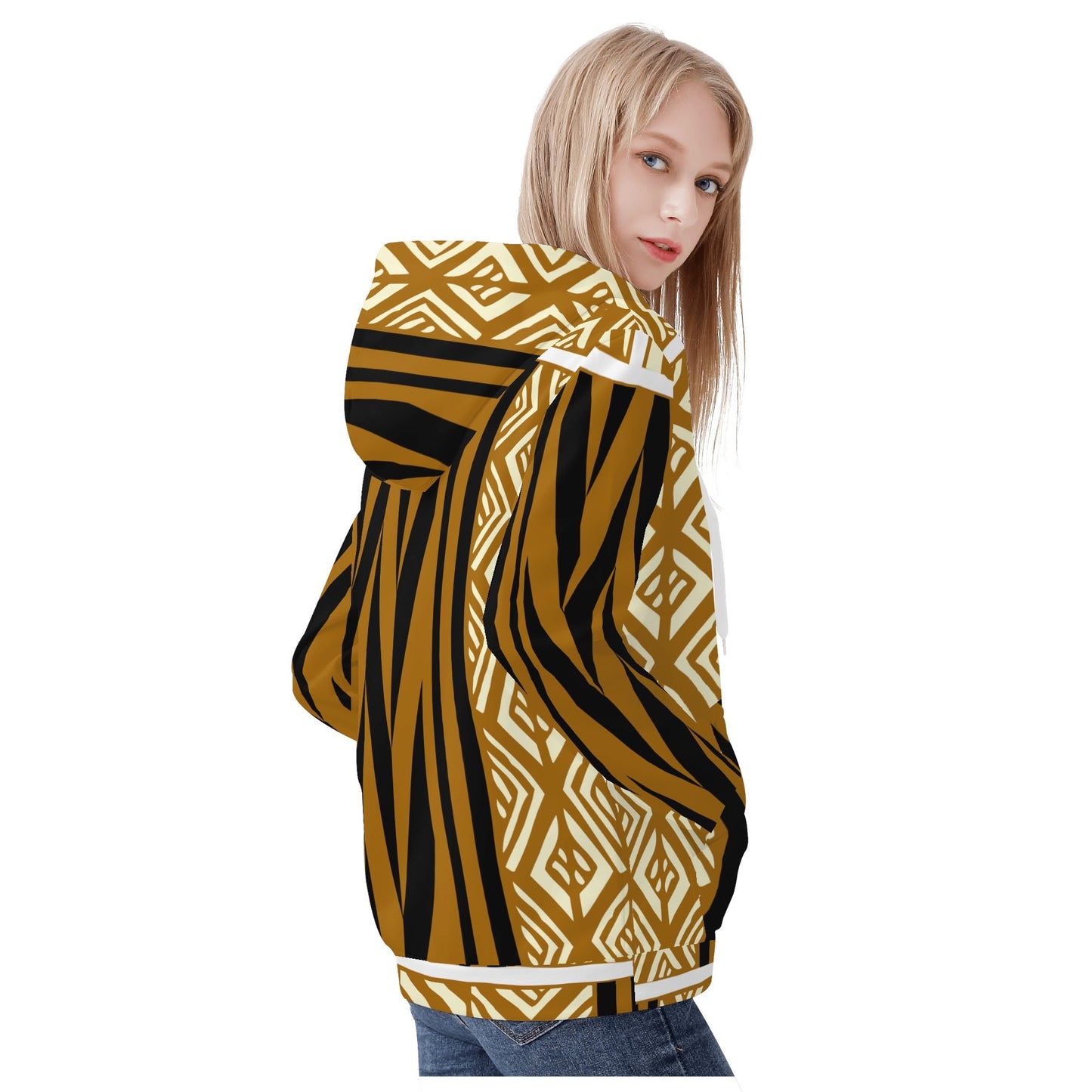 Caau Womens Zip Up Hoodie