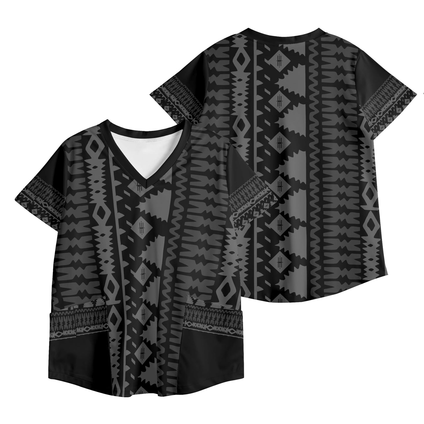 Bale Black Scrubs Top