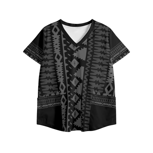 Bale Black Scrubs Top