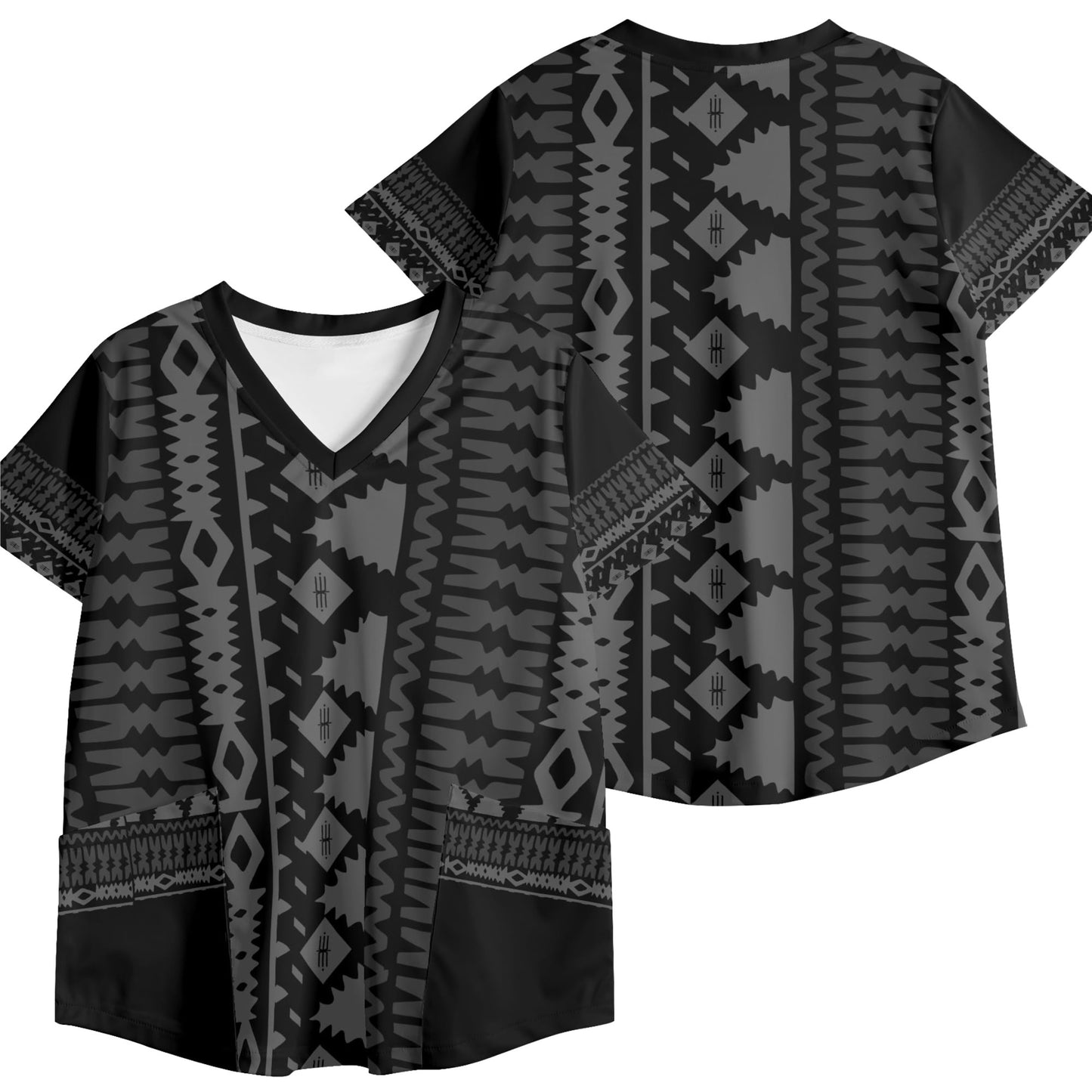 Bale Black Scrubs Top