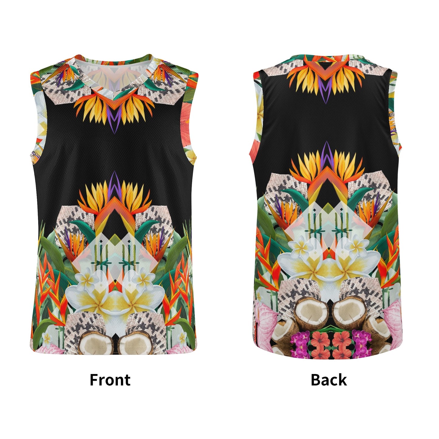 Henikau Mens Basketball Tank top
