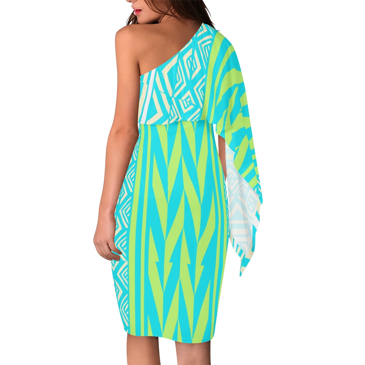 Caau One Shoulder Throw Dress