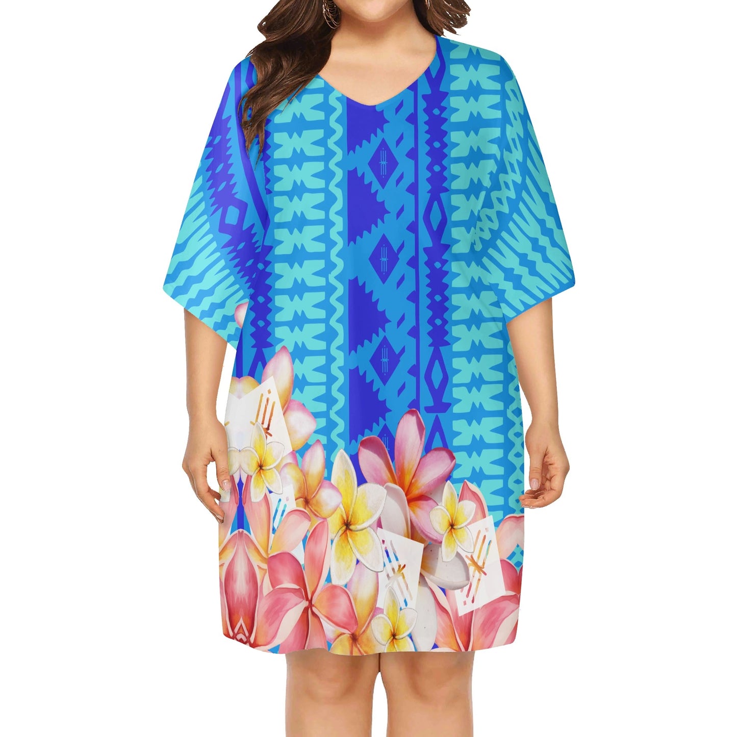 Bale Blue Free Size Dress