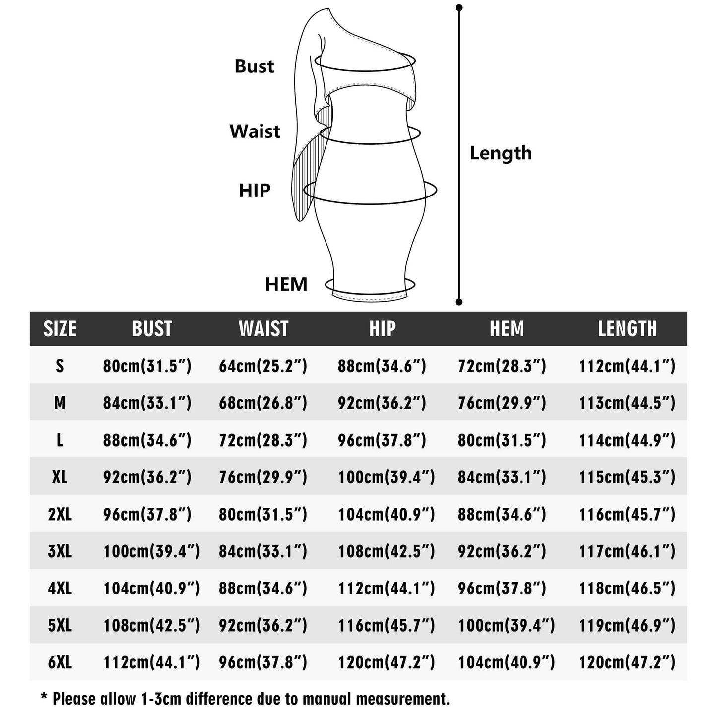 Henikai One Shoulder Throw Dress