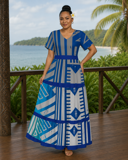 Sauloa Tiered Maxi