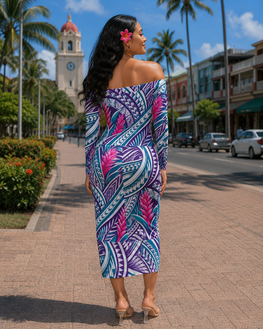 Teuila Pink Midi