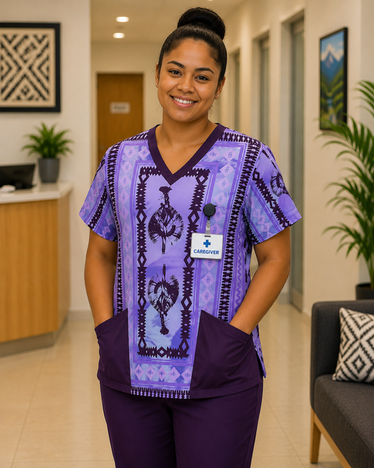 Lakovi Scrubs Top