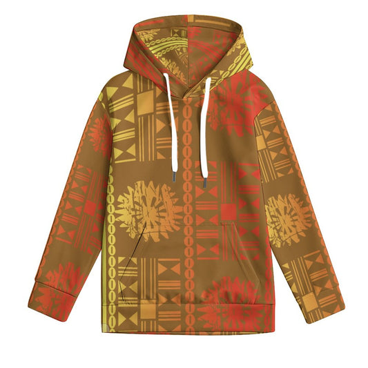 Fiji Sunset Hoodie for Kids with a Pocket