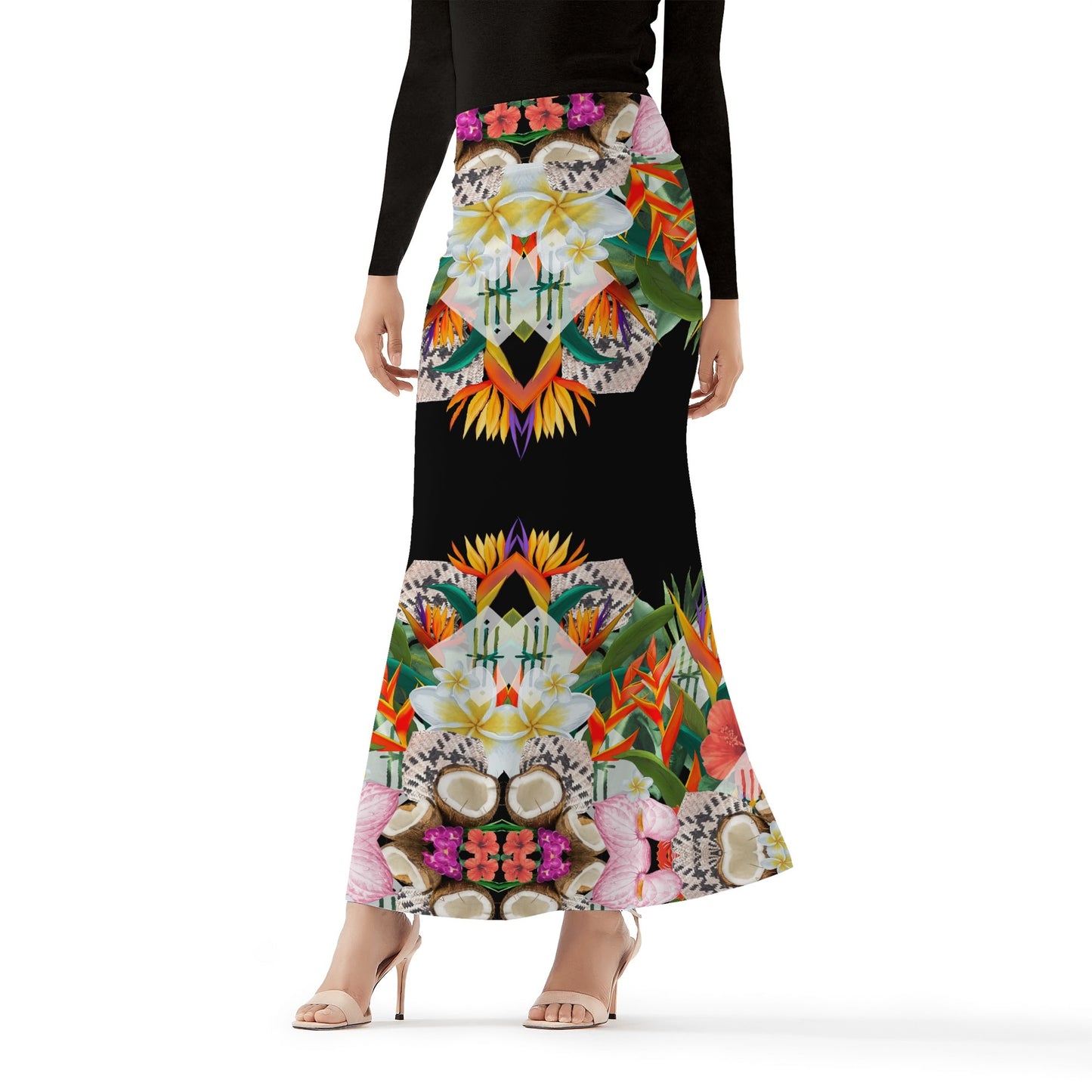 Henikau Fishtail Long Skirt