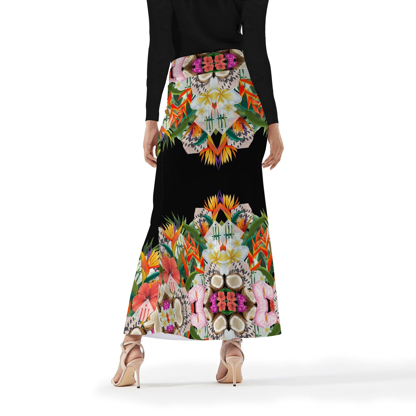 Henikau Fishtail Long Skirt