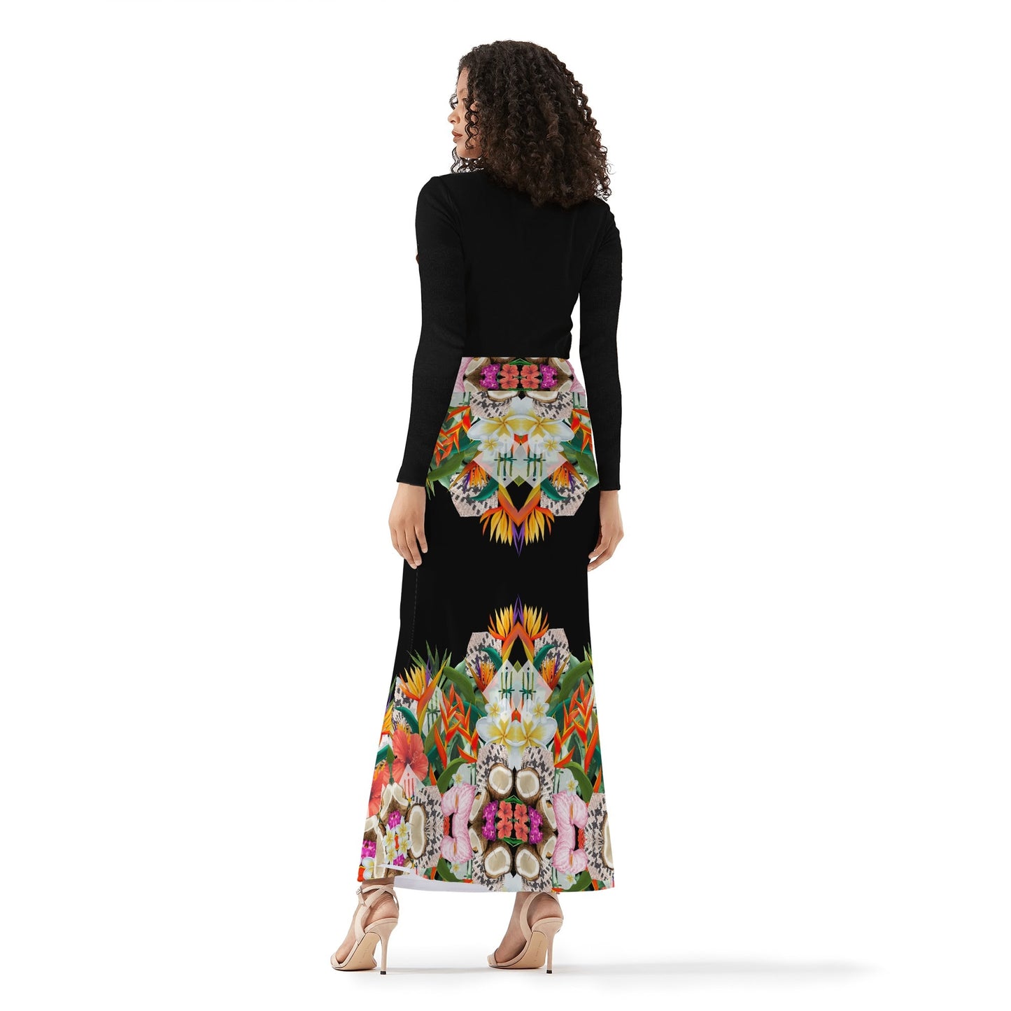 Henikau Fishtail Long Skirt