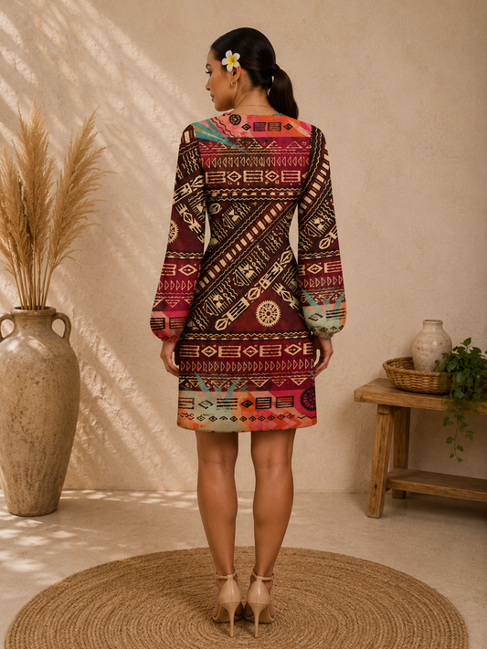 Vure Tie Knee Dress
