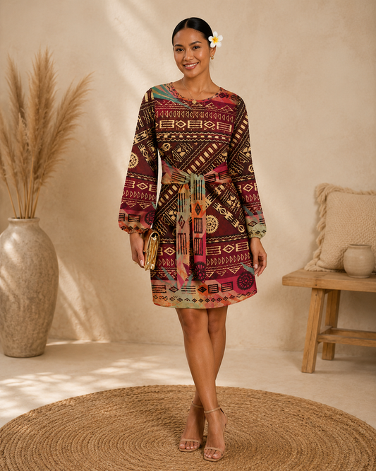 Vure Tie Knee Dress