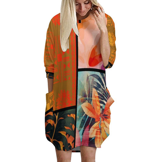 Kawana Free Size Dress with Pockets