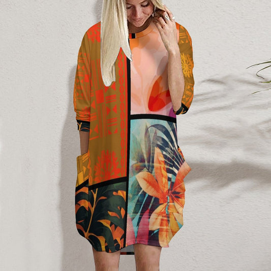 Kawana Free Size Dress with Pockets