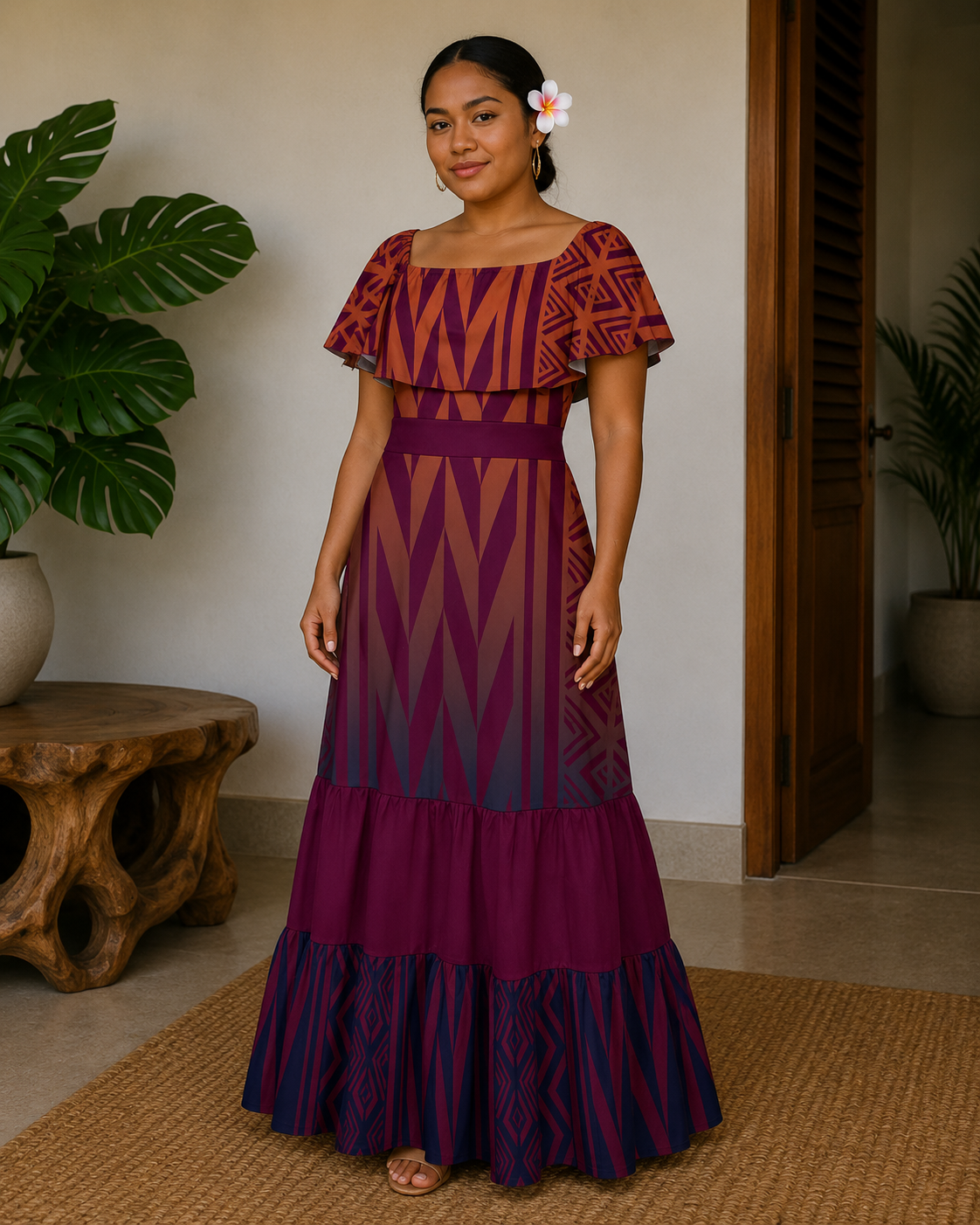 Cakau Off Shoulder Maxi