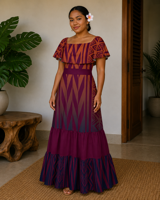 Cakau Off Shoulder Maxi