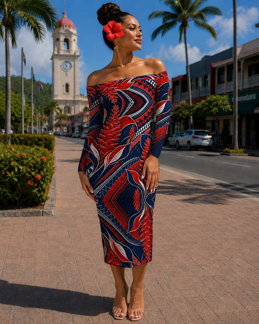Teuila Midi Dress