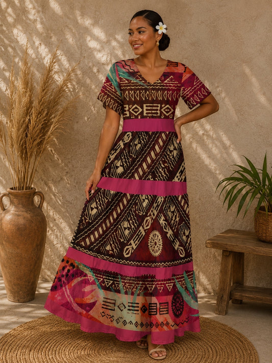 Vure Tiered Maxi