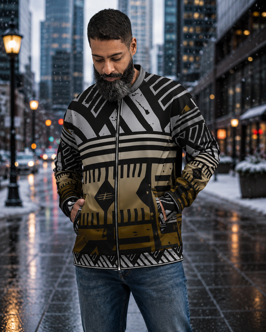 Ibe Unisex Bomber Jacket