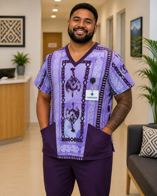 Lakovi Scrubs Top