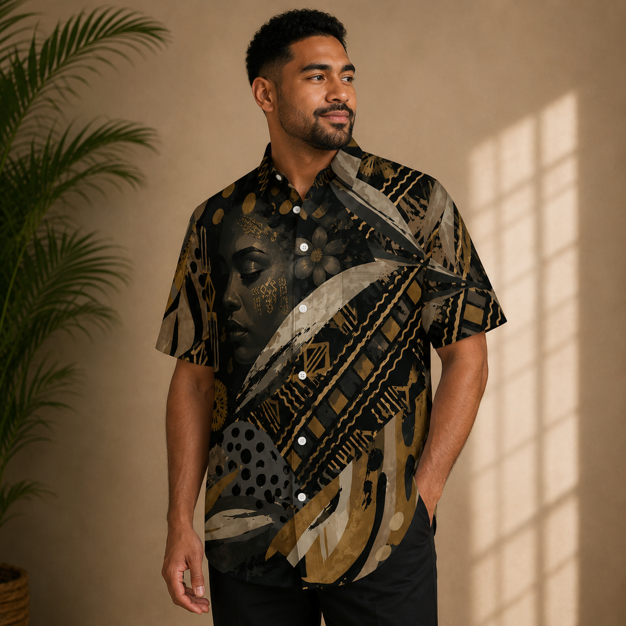 Wasawasa Men’s Shirt
