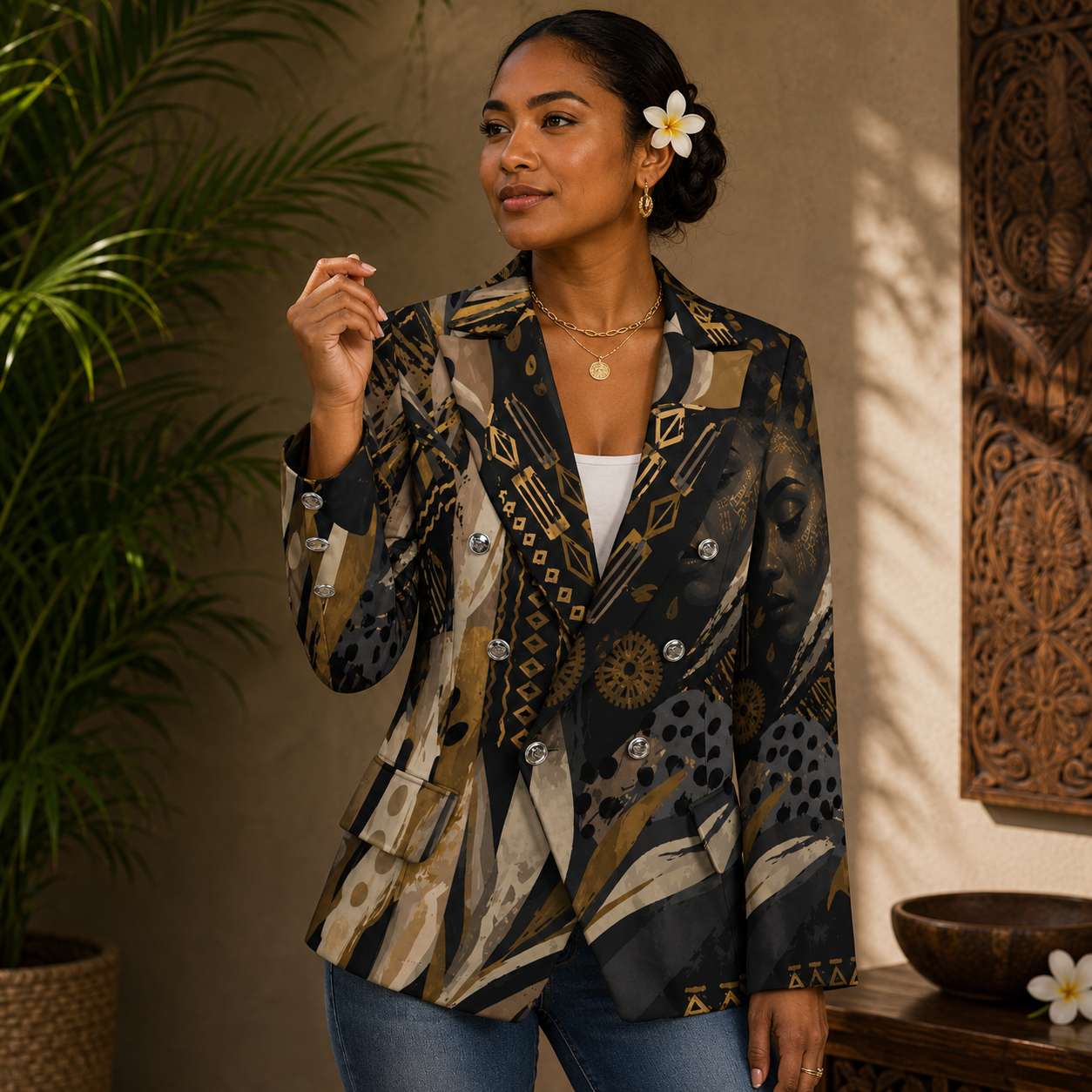 Wasawasa Women’s Blazer