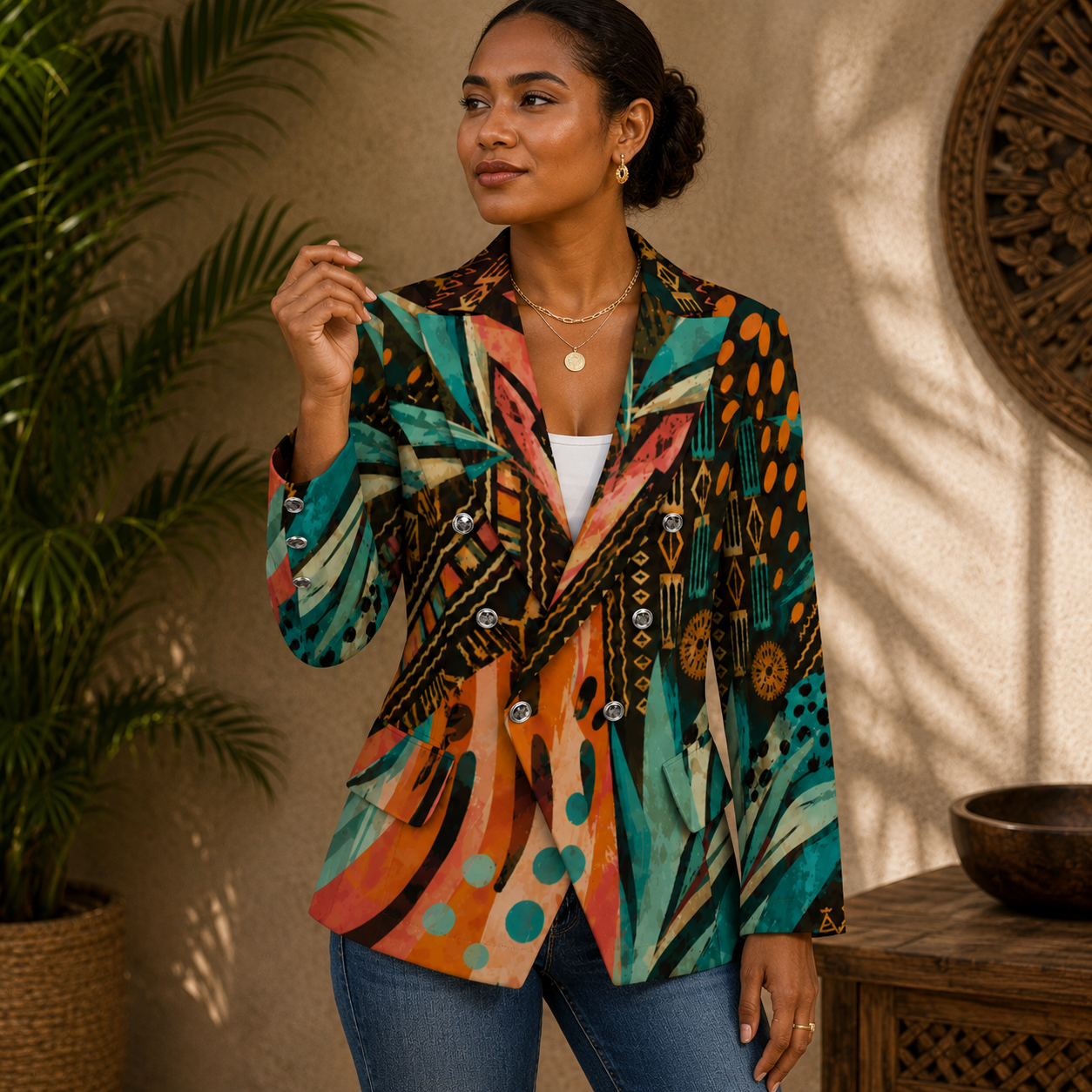 Wasawasa Women’s Blazer