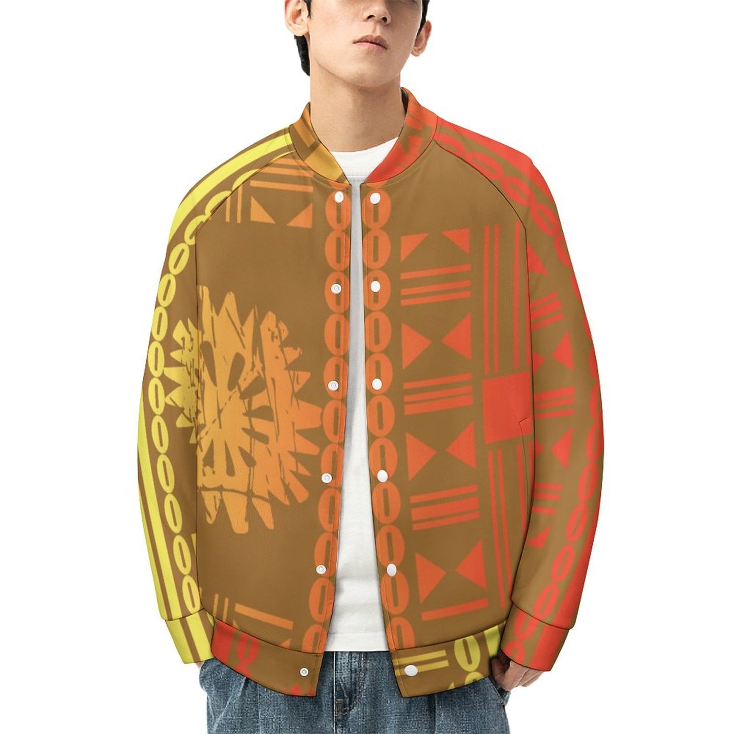 FIji Sunset Baseball Jacket