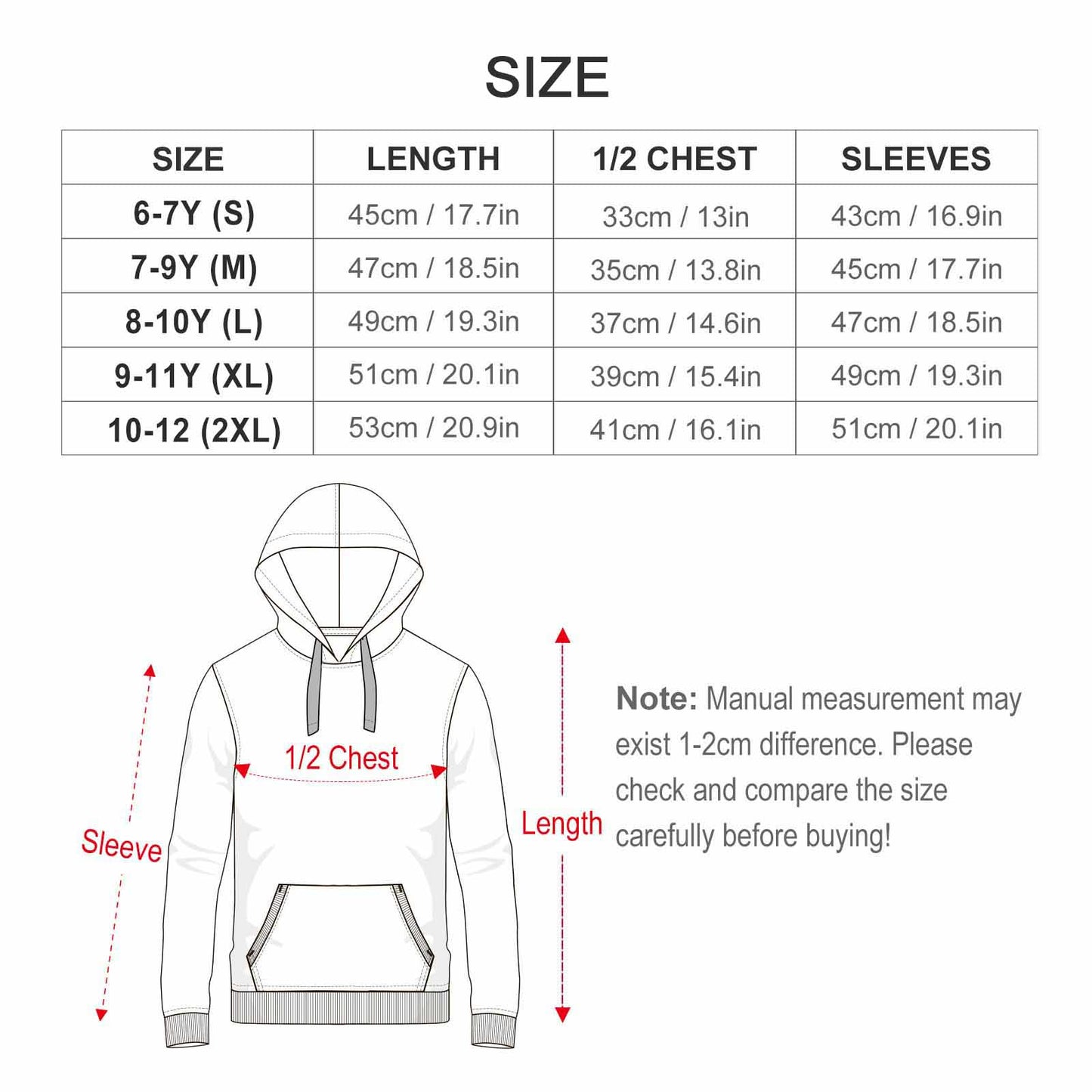 Fiji Sunset Hoodie for Kids with a Pocket